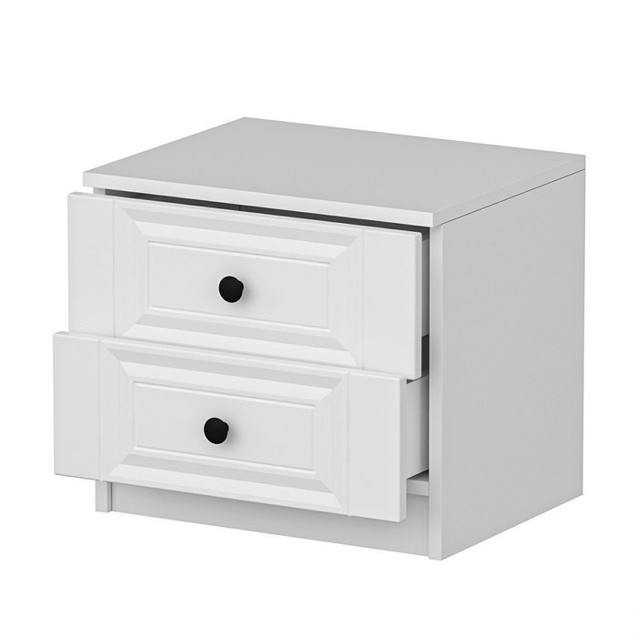 Hanah Home Mesita de Noche Kale - 4923 Blanco